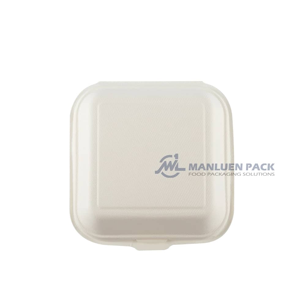 Wl Bg61 Manluen Disposable Takeout Clamshell Containers