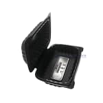 Wl P96 Manluen Plastic Black Clamshell Food Container